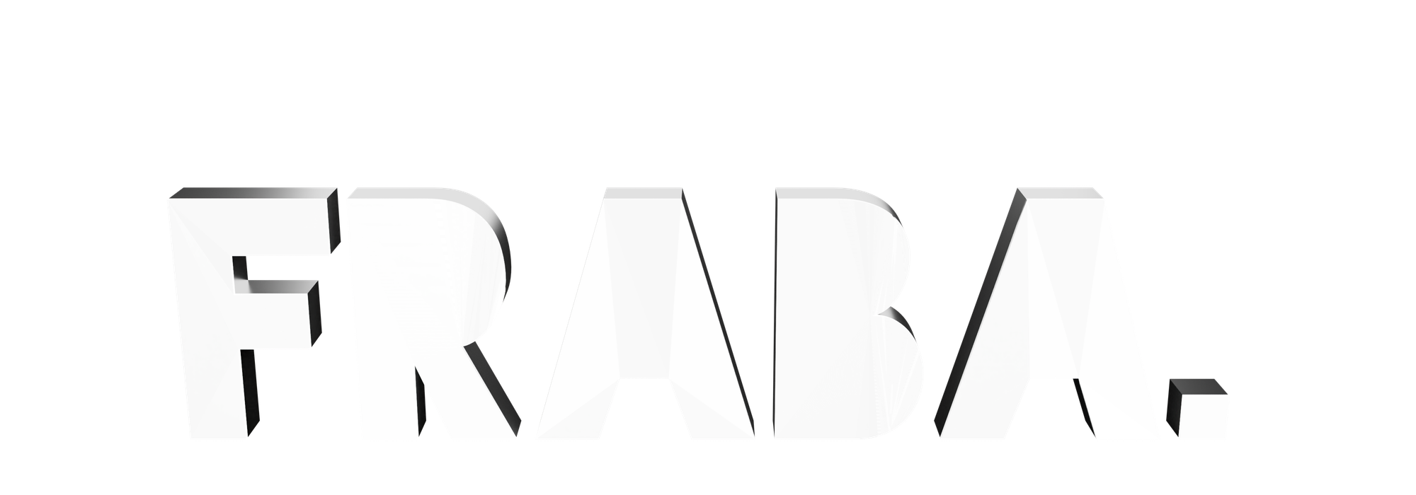 FRABA 3D-Schriftzug